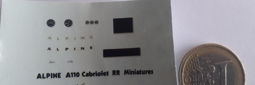 Décalque décalcomanie 43 - décalque, 1/43